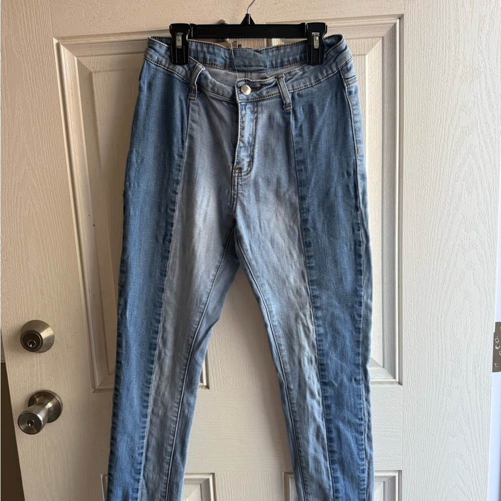 Classic Blue Straight Leg Jeans